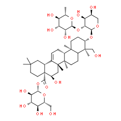 medicago-saponin P(2)结构式