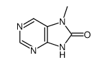 8H-Purin-8-one, 7,9-dihydro-7-methyl- (9CI) structure