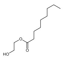 2-hydroxyethyl nonanoate Structure