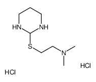 2-(1,3-diazinan-1-ium-2-ylsulfanyl)ethyl-dimethylazanium,dichloride结构式