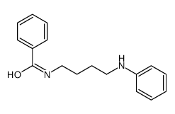 N-(4-anilinobutyl)benzamide结构式