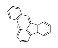 9H-Fluorene,9-[(2-bromophenyl)methylene]- Structure