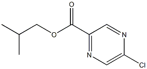 5-Chloro-pyrazine-2-carboxylic acid isobutyl ester Structure