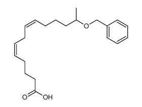 (5Z,8Z)-13-Benzyloxytetradeca-5,8-dienoic acid Structure
