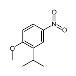 5-硝基-2-甲氧基-1-异丙苯结构式