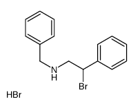 N-benzyl-2-bromo-2-phenylethanamine,hydrobromide结构式
