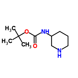 3-N-Boc-aminopiperidine Structure