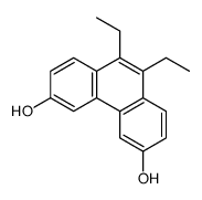 9,10-diethylphenanthrene-3,6-diol结构式