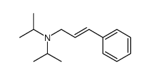 (E)-N,N-diisopropyl-3-phenylprop-2-en-1-amine Structure