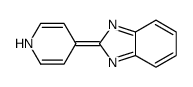 2H-Benzimidazole,2-(4(1H)-pyridinylidene)-(9CI) structure