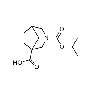 3-(Tert-butoxycarbonyl)-3-azabicyclo[3.2.1]Octane-1-carboxylic acid Structure