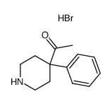 4-acetyl-4-phenylpiperidine hydrobromide Structure