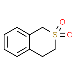 3,4-Dihydro-1H-2-benzothiopyran 2,2-dioxide结构式