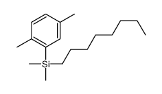 (2,5-dimethylphenyl)-dimethyl-octylsilane结构式