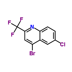 4-Bromo-6-chloro-2-(trifluoromethyl)quinoline picture