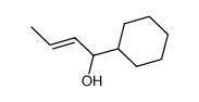 1-cyclohexyl-2-buten-1-ol structure