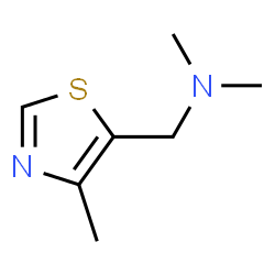 5-Thiazolemethanamine,N,N,4-trimethyl- structure