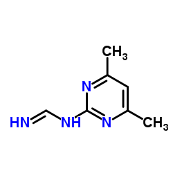 Methanimidamide, N-(4,6-dimethyl-2-pyrimidinyl)- (9CI)结构式