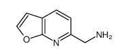 Furo[2,3-b]pyridine-6-methanamine (9CI) structure