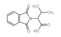 2-(1,3-dioxoisoindol-2-yl)-3-methylbutanoic acid Structure