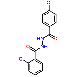 2-Chlorobenzoic acid 2-(4-chlorobenzoyl)hydrazide Structure