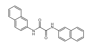 N,N'-di-[2]naphthyl-oxalamide结构式