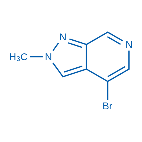 4-溴-2-甲基-2H-吡唑并[3,4-c]吡啶图片