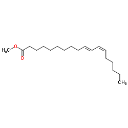 Methyl (10E,12Z)-10,12-octadecadienoate structure