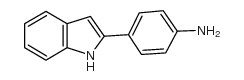 2-(4-Aminophenyl)-1H-indole Structure