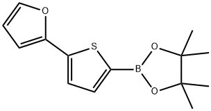 5-(2-Furyl)thiophene-2-boronic acid pinacol ester结构式