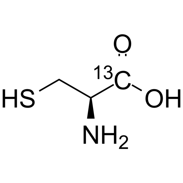 半胱氨酸-1-13C结构式