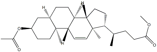 3α-Acetyloxy-5β-chol-11-en-24-oic acid methyl ester picture