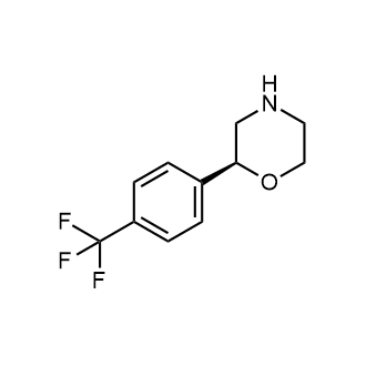 (2s)-2-[4-(trifluoromethyl)phenyl]morpholine Structure