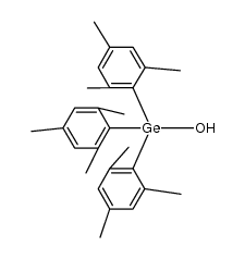 trimesitylgermyl hydroxide结构式