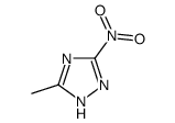 5-methyl-3-nitro-1H-1,2,4-triazole Structure