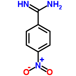 4-Nitrobenzenecarboximidamide Structure