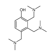 tris[(dimethylamino)methyl]phenol Structure