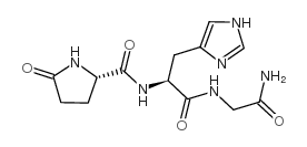pglu-his-gly amide结构式
