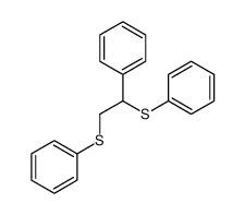 1,2-bis(phenylsulfanyl)ethylbenzene结构式