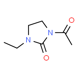 2-Imidazolidinone, 1-acetyl-3-ethyl- (9CI) Structure