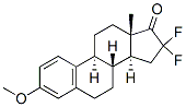 16,16-Difluoro-3-methoxyestra-1,3,5(10)-trien-17-one结构式