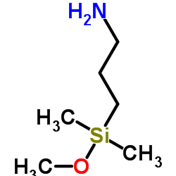 3-[Methoxy(dimethyl)silyl]-1-propanamine structure