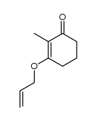 3-Allyloxy-2-methyl-2-cyclohexen-1-on Structure