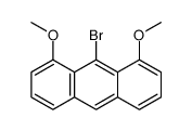 9-bromo-1,8-dimethoxyanthracene Structure