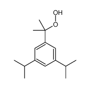 1-(2-hydroperoxypropan-2-yl)-3,5-di(propan-2-yl)benzene结构式