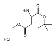 (S)-1-氨基琥珀酸4-甲酯叔丁酯盐酸盐图片