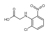 N-(2-chloro-6-nitrophenyl)glycine Structure