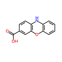 10H-Phenoxazine-3-carboxylic acid Structure