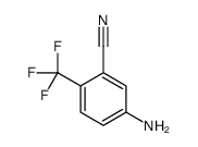 5-amino-2-(trifluoromethyl)benzonitrile Structure