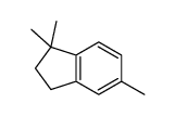 3,3,6-trimethyl-1,2-dihydroindene Structure